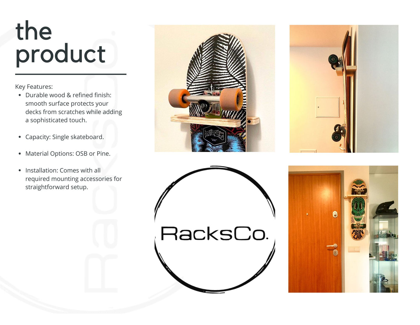 HAWK Skateboard Rack