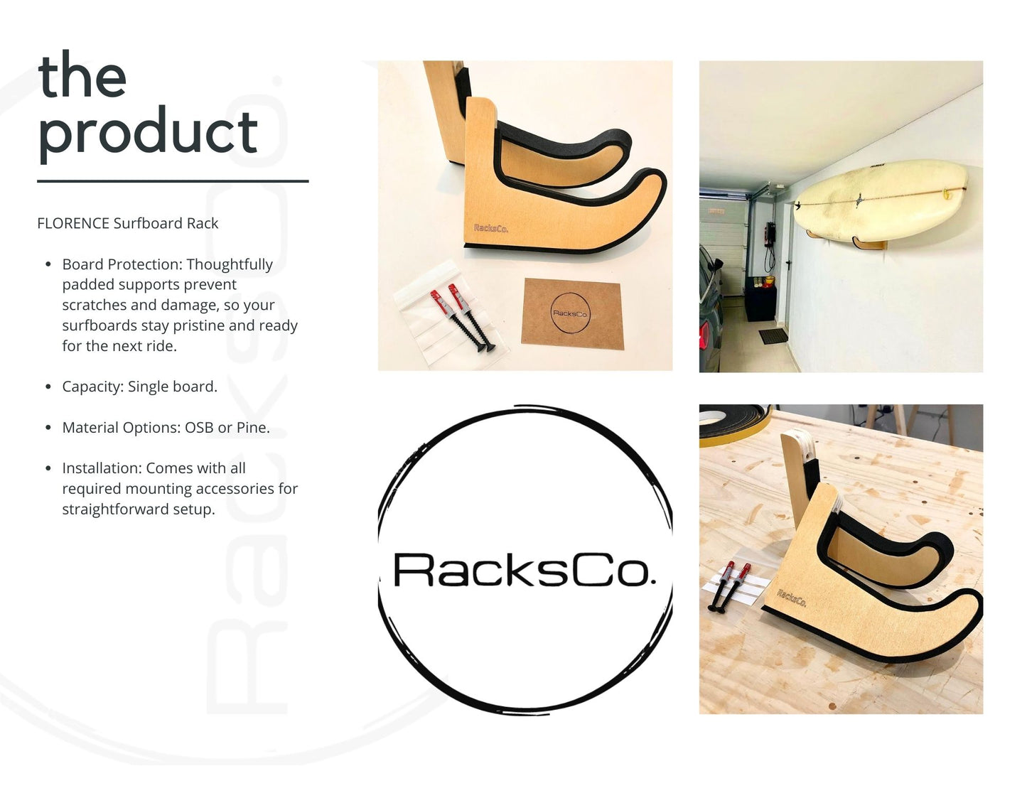 FLORENCE Surfboard Rack