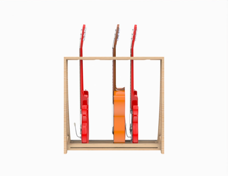 Music Rack Curvo Múltiplas Guitarras CLAPTON | RacksCo.